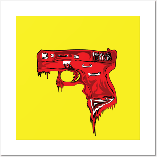 Dripping Glock Posters and Art